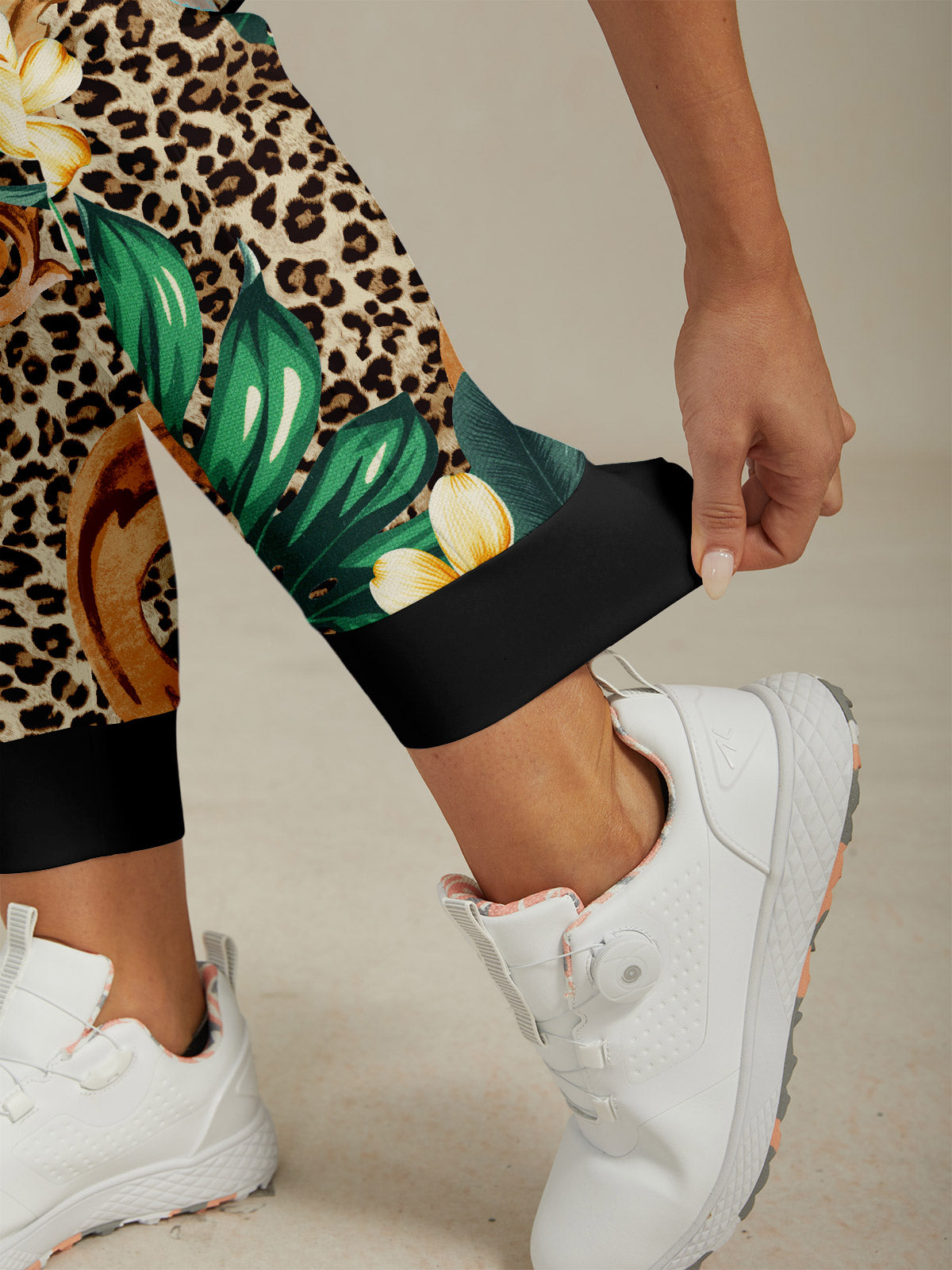 Wildlife Party 26.5 Inch Drawstring Ankle Pants