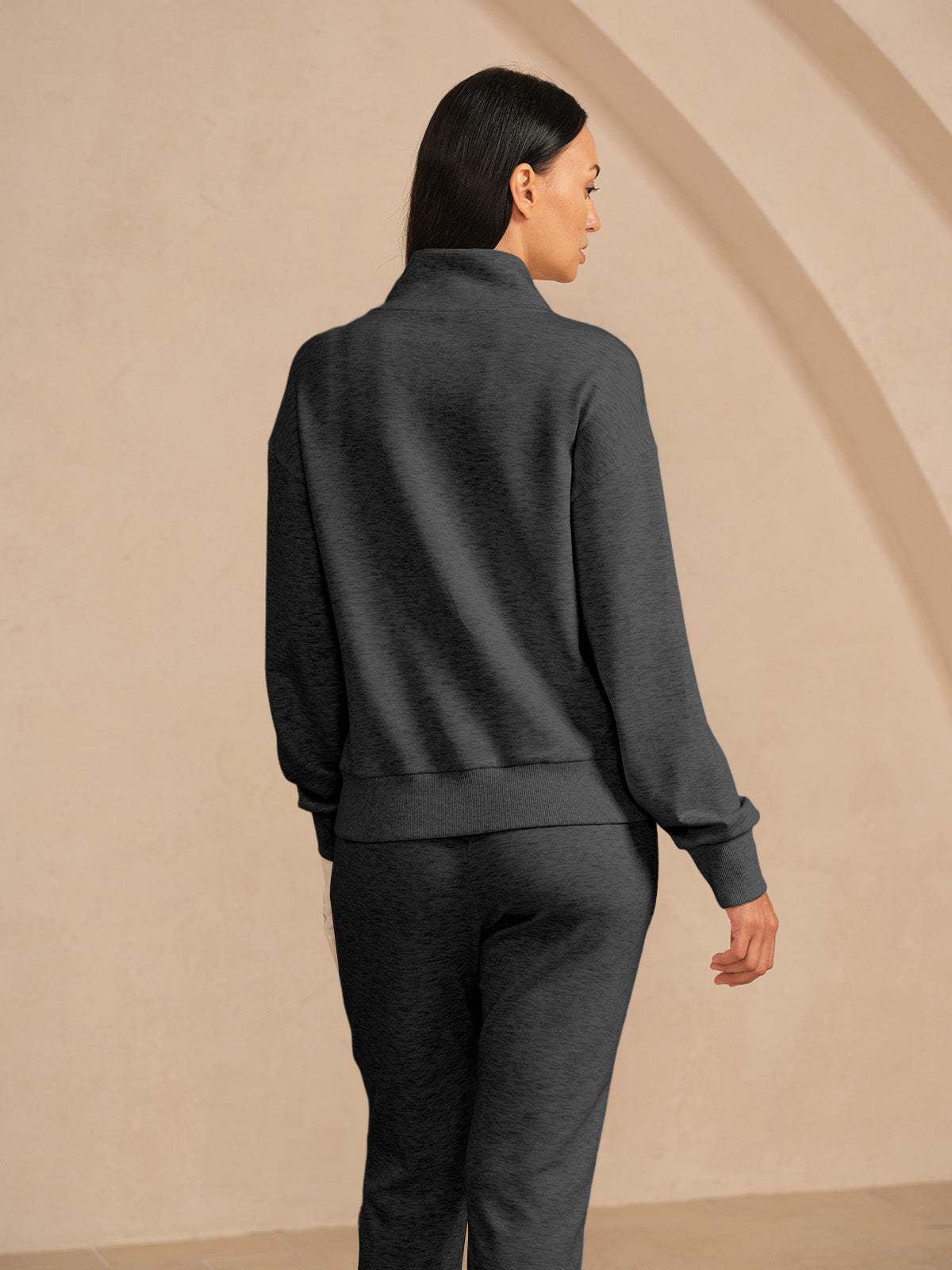 UltraSoft Performance Cropped Sweatshirt