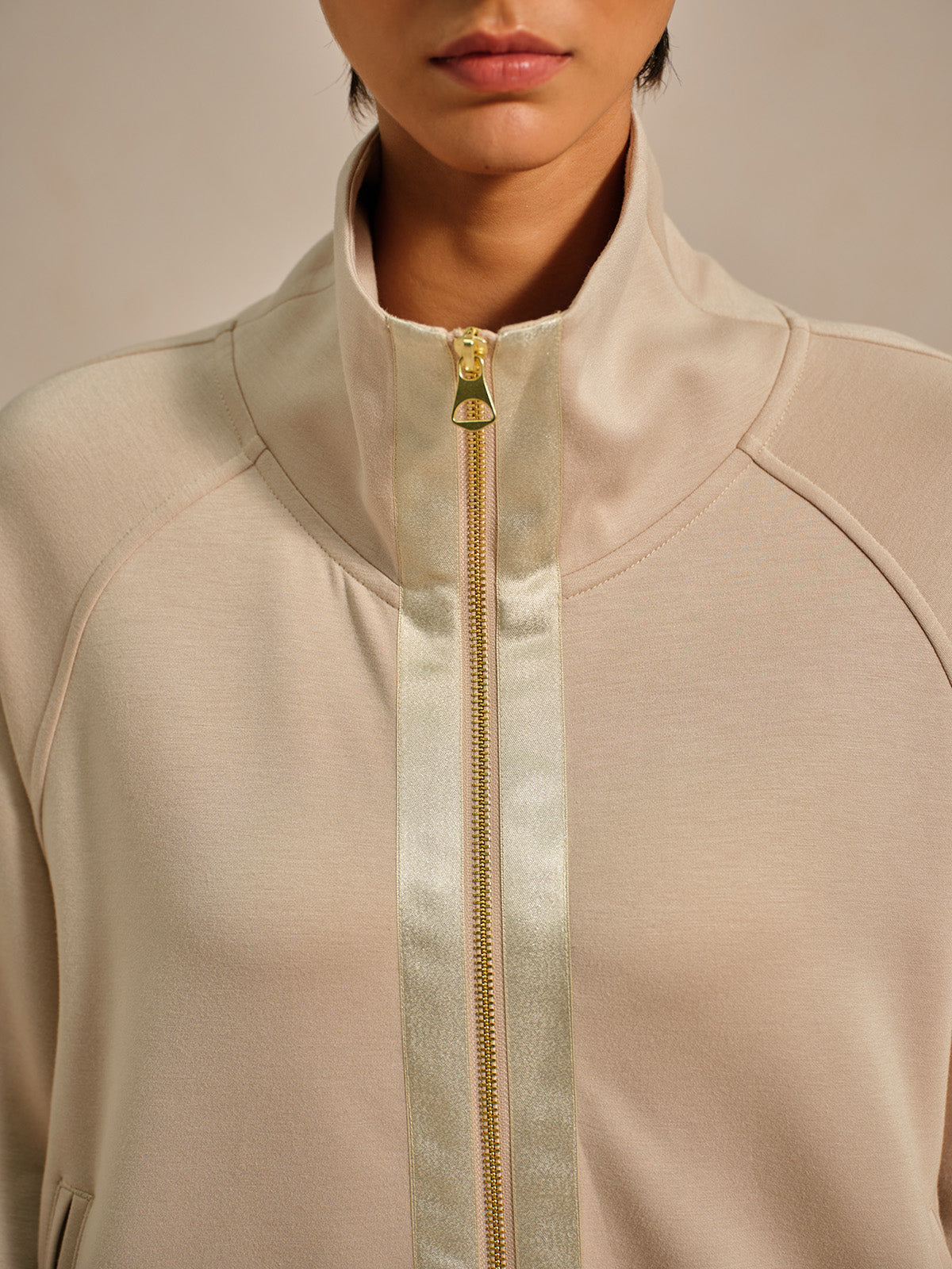 UltraSoft Long Sleeve Trimmed Jacket