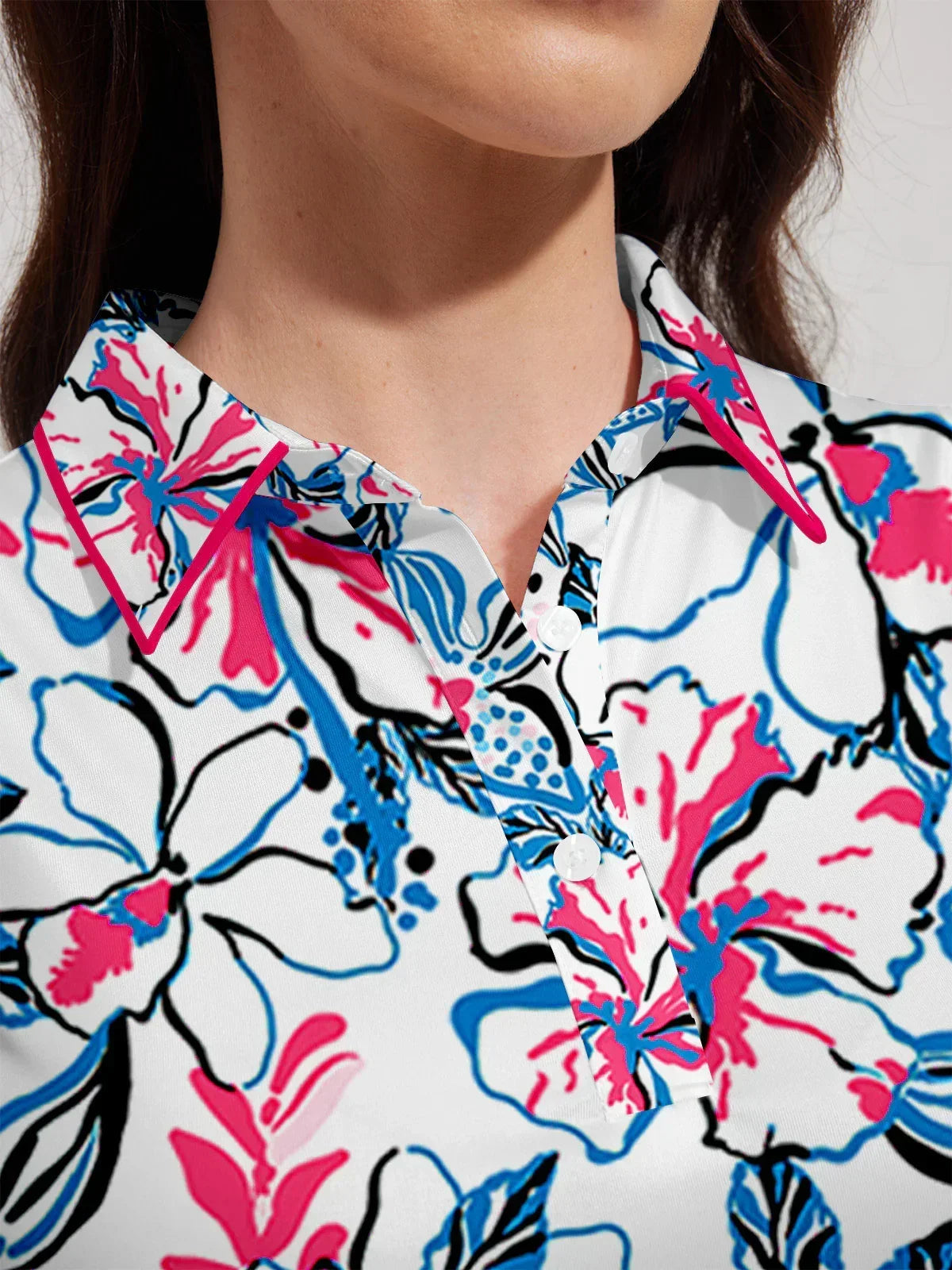 Botanical Energy Polo Top UPF50+