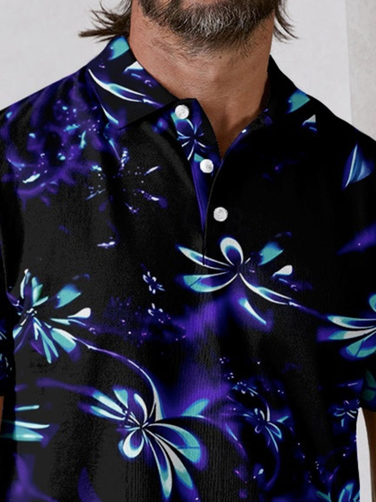 Botanical Energy Men's Polo Top UPF50+