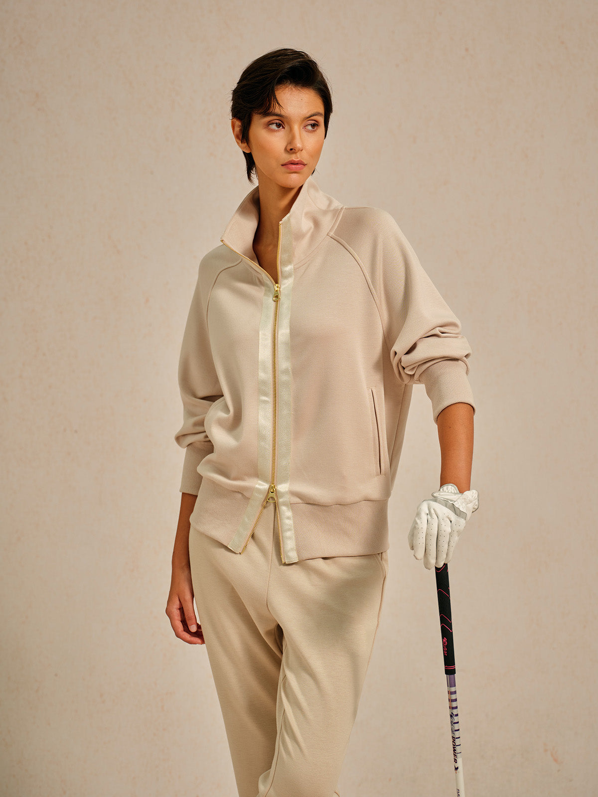 UltraSoft Long Sleeve Trimmed Jacket