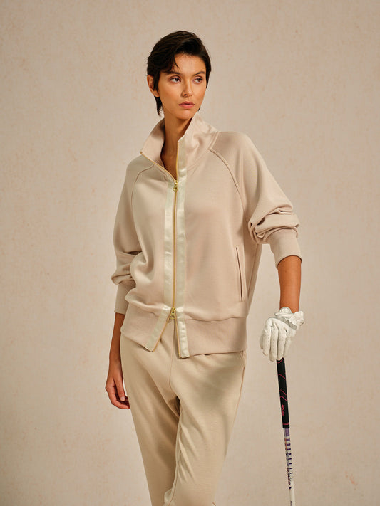 UltraSoft Long Sleeve Trimmed Jacket