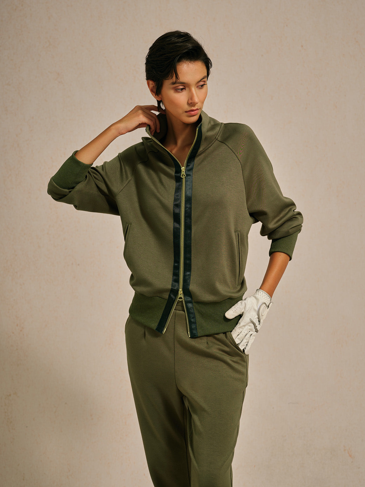 UltraSoft Long Sleeve Trimmed Jacket