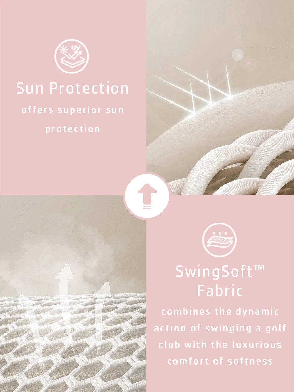 Playful Nautical Ruffle Sleeve Polo Top UPF50+