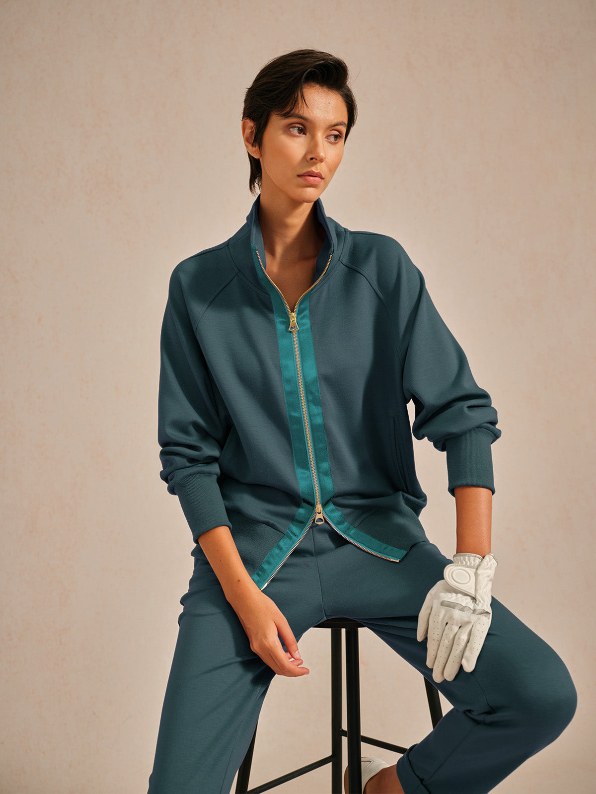 UltraSoft Long Sleeve Trimmed Jacket