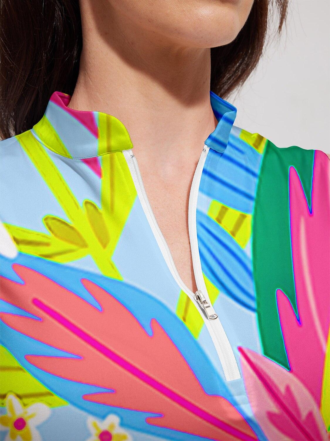 Hyped-up Tropical Sleeveless 36.5 Inch Dress UPF50+