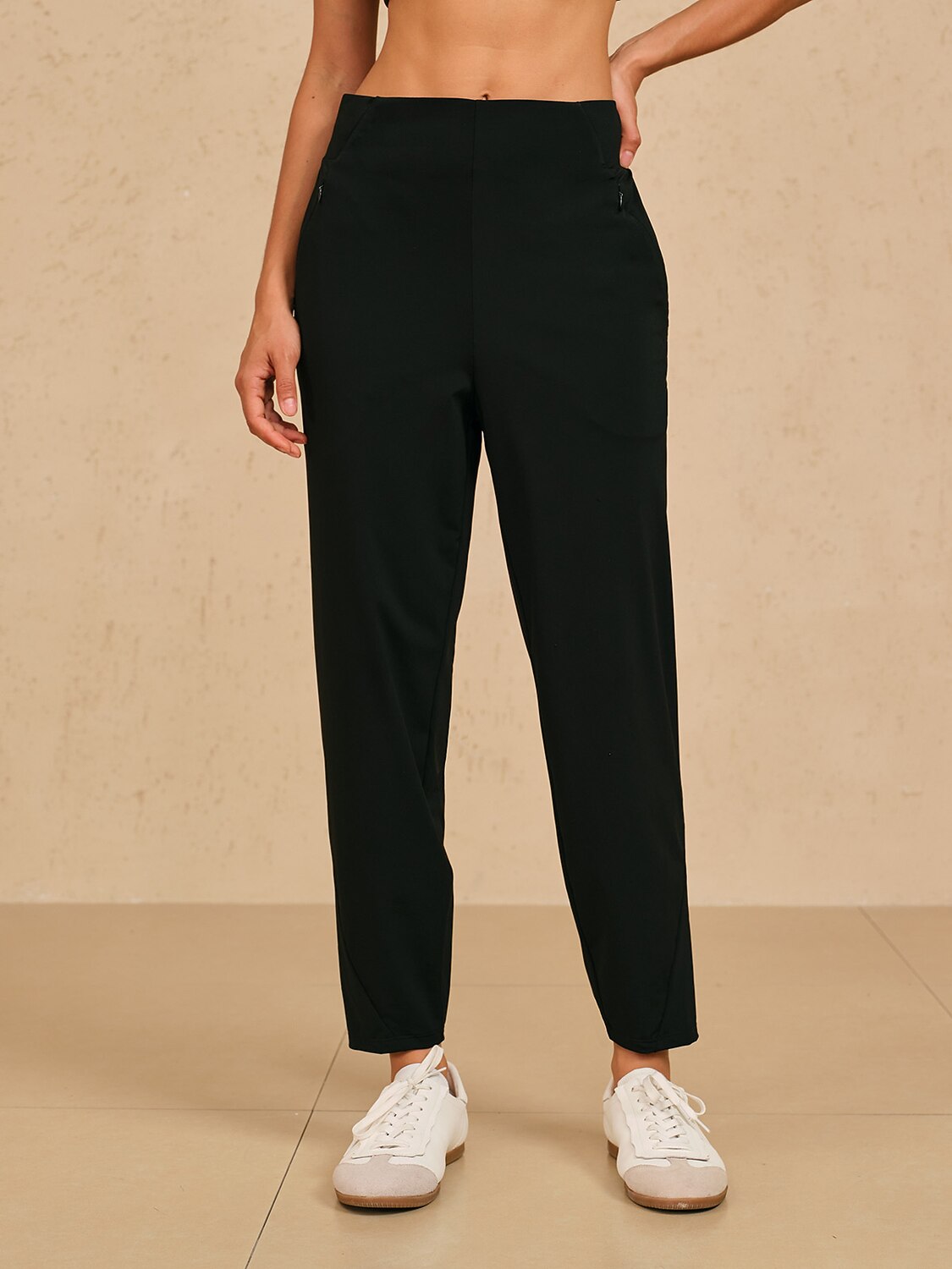 More Than Basic 38 Inch Performance Ankle Pants