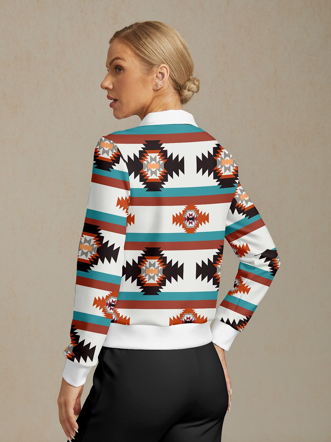 Bold Baroque Golf Sweatshirt