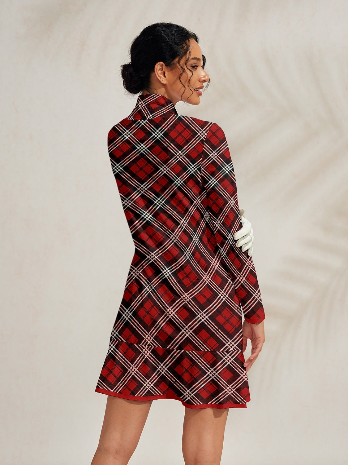 Not So Classic Long Sleeve Ruffle 36.5 Inch Dress