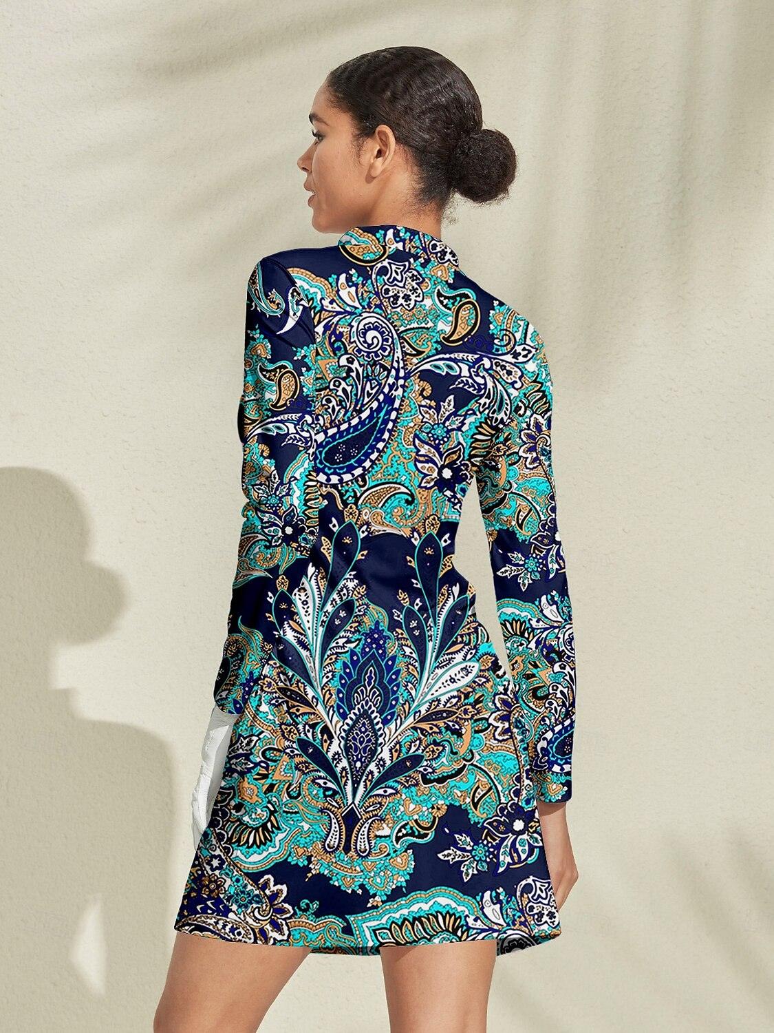 Pretty Feminine Long Sleeve Dress UPF50+