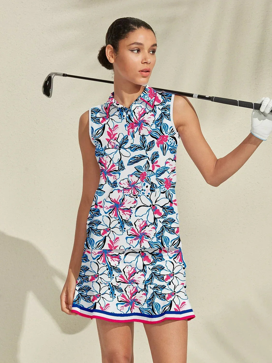 Botanical Energy Polo Top UPF50+