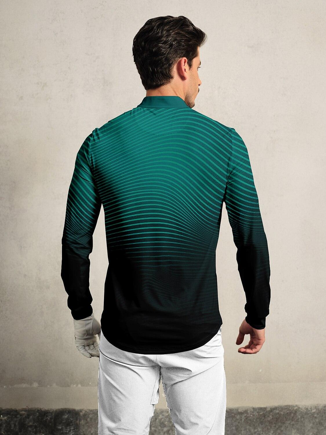 Air Brush Men's Golf Henley Shirt UPF50+