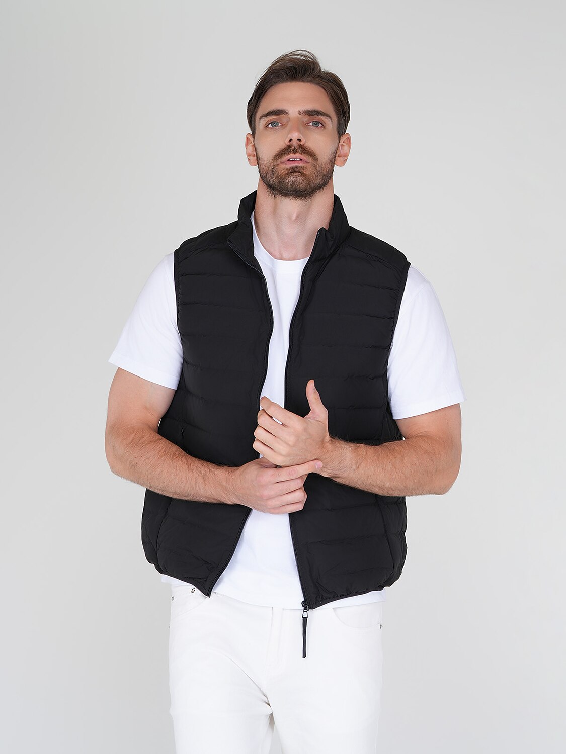 Basic Men's Hidden Pocket Vest