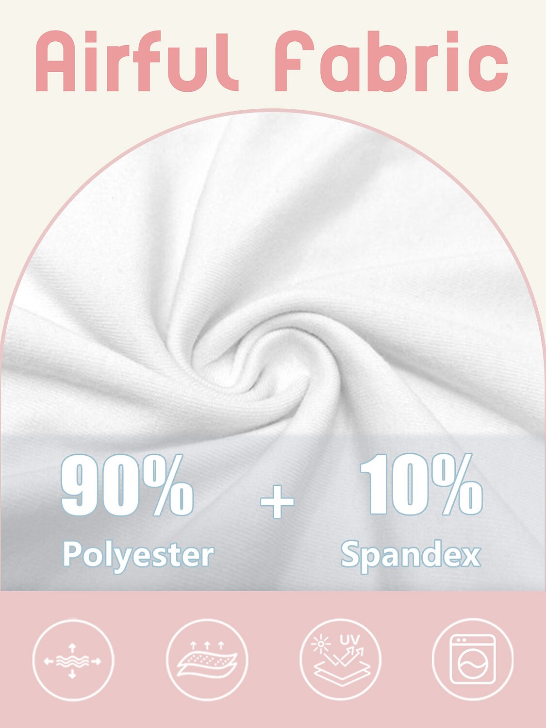 Hyper-prep Ruffle V-Neck Polo Top UPF50+