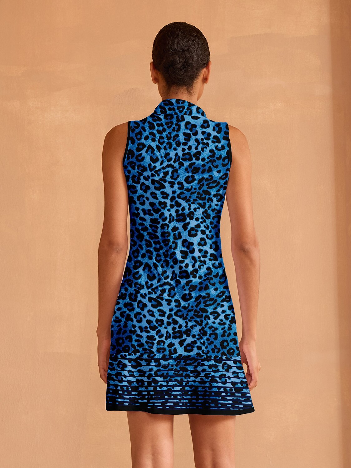 Wildlife Party Ruffle 35.5 Inch Dress For Golf Pickleball & Tennis