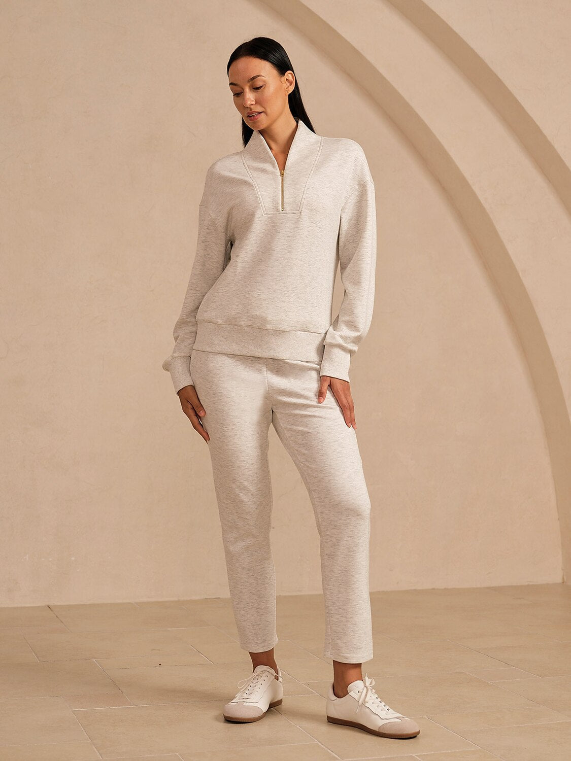 UltraSoft Performance Cropped Sweatshirt