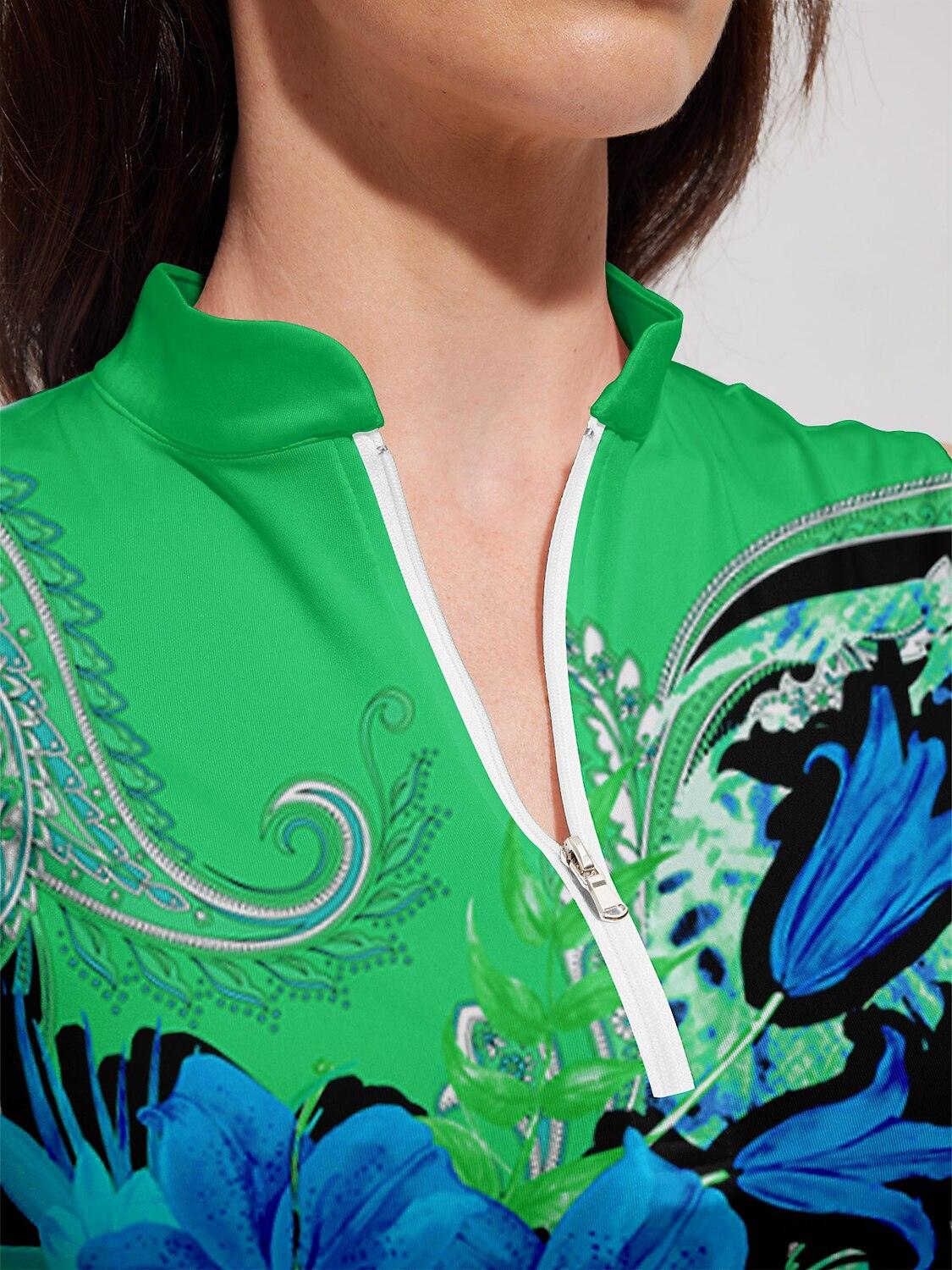 Hyped-up Tropical Sleeveless 36.5 Inch Dress UPF50+