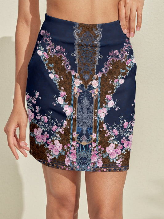 Pretty Feminine Silky 19 Inch High Waist Skort UPF50+