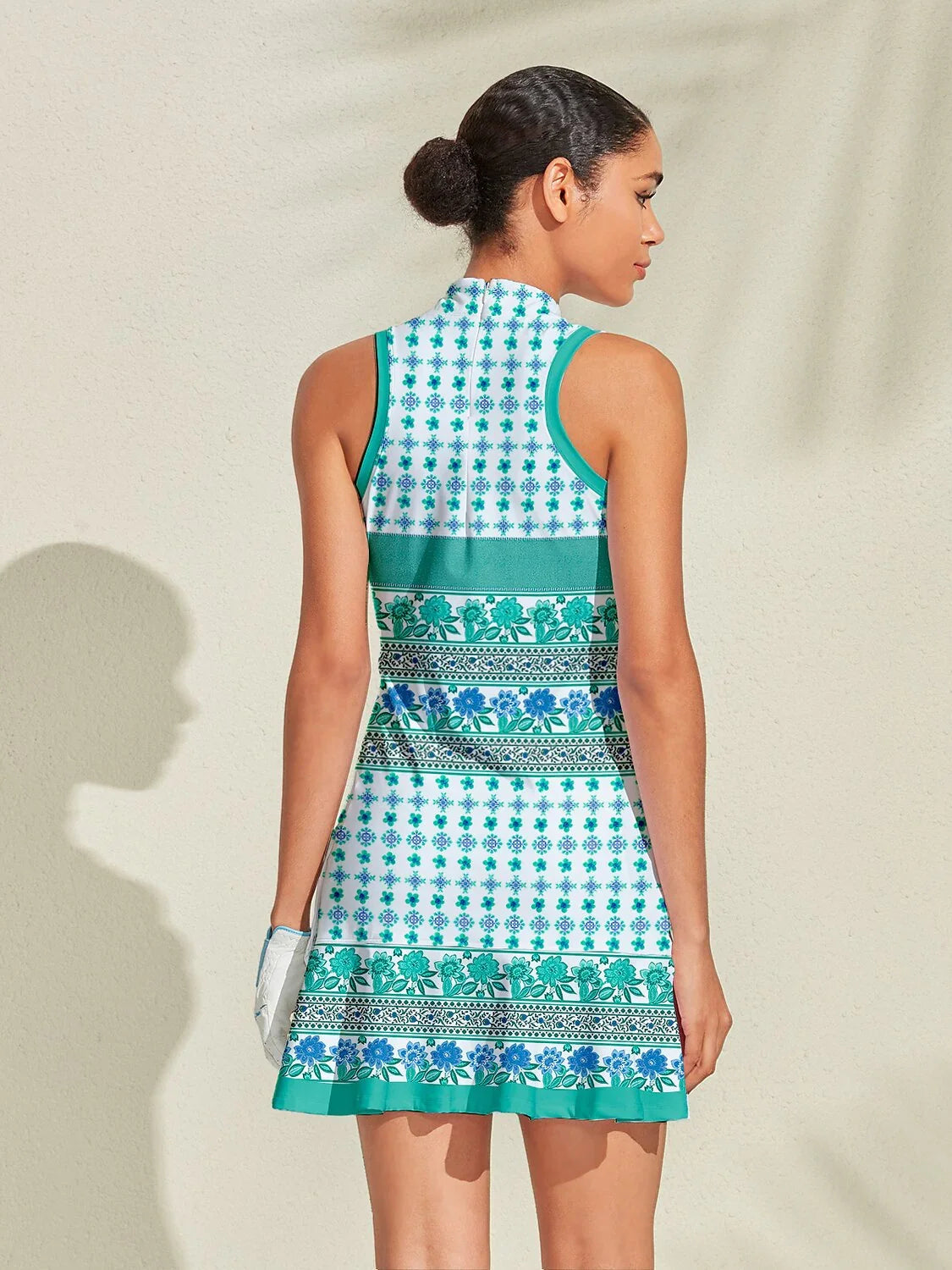 Pretty Feminine Ruffle 34.5 Inch Dress For Golf Pickleball & Tennis